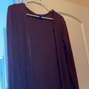 Aeropostale knee length cardigan